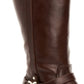 Sapatos de salto alto femininos Charter Club Helenn Almond Toe, marrom, tamanho 6.0