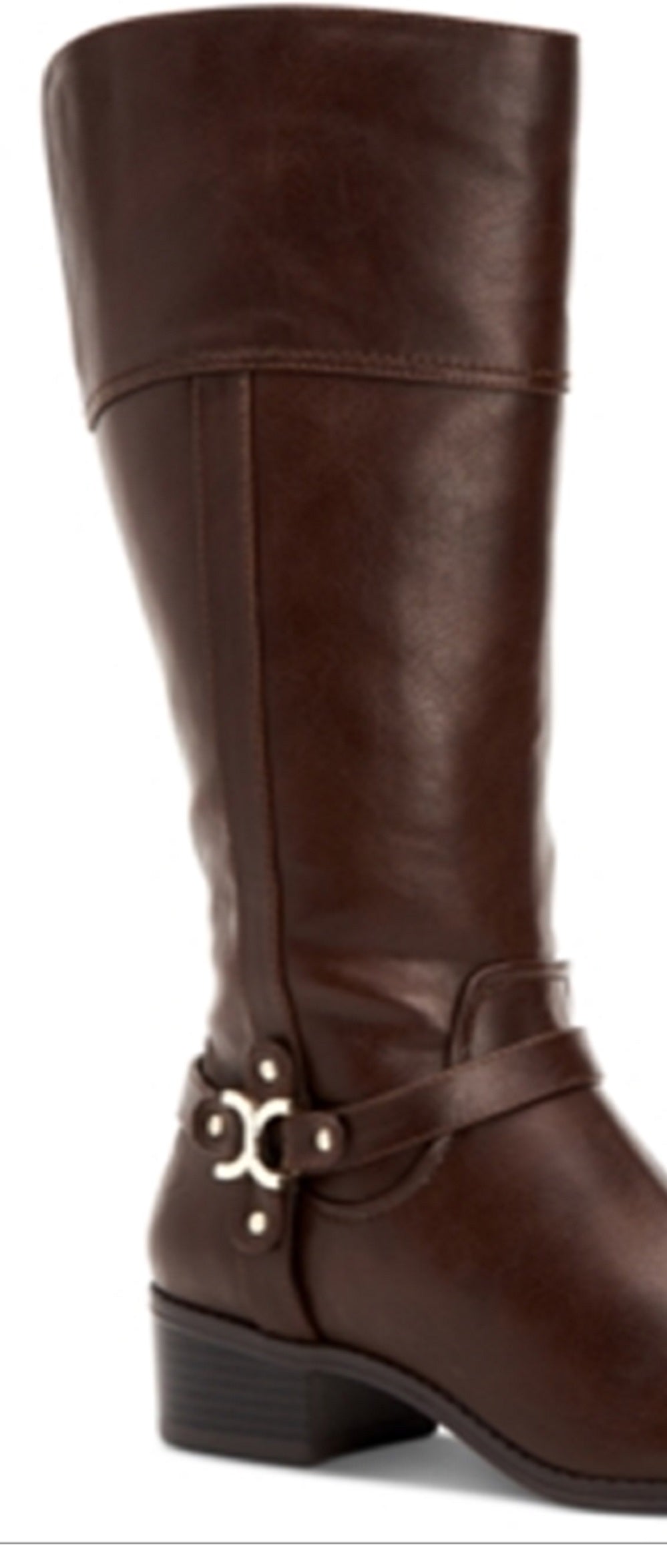 Sapatos de salto alto femininos Charter Club Helenn Almond Toe, marrom, tamanho 6.0
