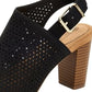 Giani Bernini Jabril Memory Foam Shooties Feminino Preto Tamanho 8,5 M