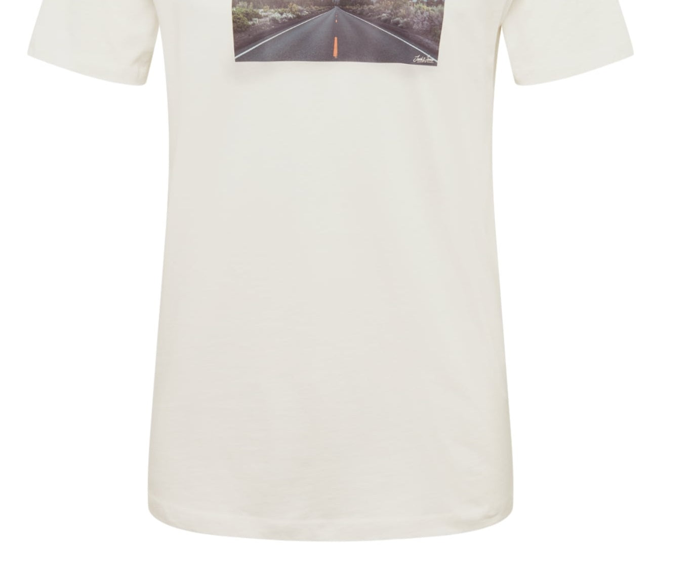 Camiseta masculina Jack &amp; Jones 'Explorer' marrom tamanho pequeno