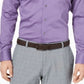 Camisa social Bedford Cordão Alfani Masculina Grande e Alta Roxa Tamanho LT