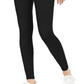 Leggings femininas confortáveis ​​e aconchegantes 32 Degrees, pretas