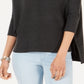 Moletom com capuz feminino Style &amp; Co, preto, tamanho pequeno P