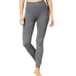 Leggings femininas confortáveis ​​32 Degrees, cinza, tamanho extra pequeno