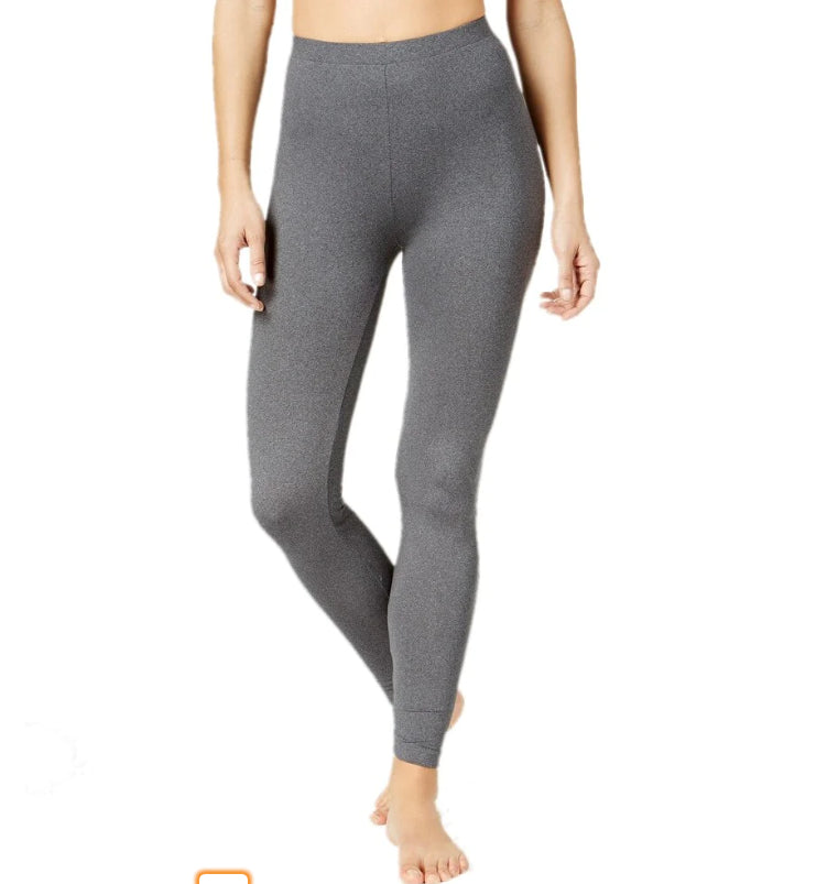 Leggings femininas confortáveis ​​32 Degrees, cinza, tamanho extra pequeno