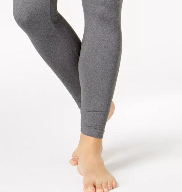 Leggings femininas confortáveis ​​32 Degrees, cinza, tamanho extra pequeno