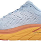 Tênis cano baixo feminino HOKA ONE ONE azul e laranja tamanho 8,5