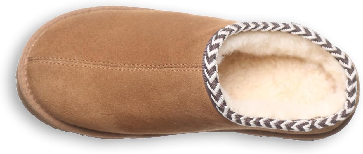 Chinelo Tabitha Feminino BEARPAW Hickory II Camurça