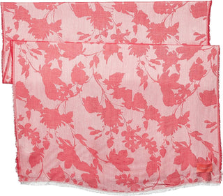 Calvin Klein Chambray Floral Pashmina Rosa Feminino Tamanho Único