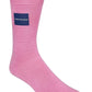 Meias Calvin Klein Jeans Masculinas com Patch de Logotipo Rosa Tamanho 7-12