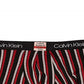 Calvin Klein Masculino Dia dos Namorados Algodão Boxer Preto Tamanho Grande