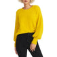 Suéter texturizado Rachel Roy amarelo tamanho XX-G