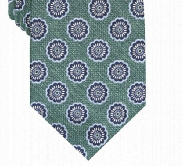 Gravata Tasso Elba Masculina Medallion Classic Verde Tamanho Único