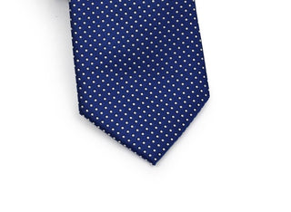 Gravata masculina Nautica xadrez Manzanita, skinny slim, de seda, azul, tamanho regular
