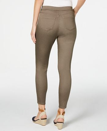 Calças jegging femininas Petite Pull-On da Style &amp; Co, marrom, tamanho Petite S