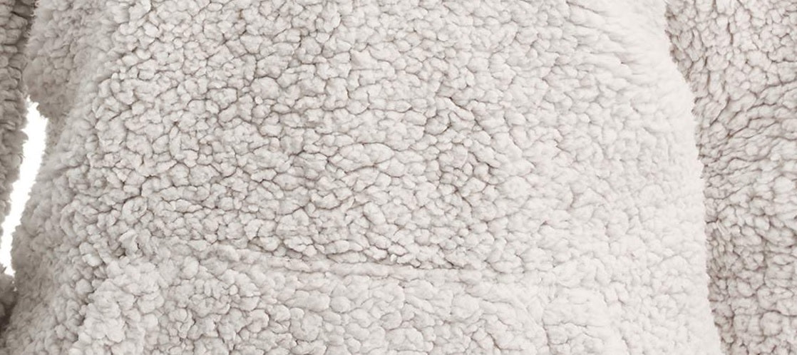 Suéter Sherpa No Boundaries Juniors com zíper de um quarto, cinza, tamanho pequeno