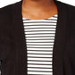 Karen Scott Turbo Duster Cardigan Feminino Preto Tamanho X-G