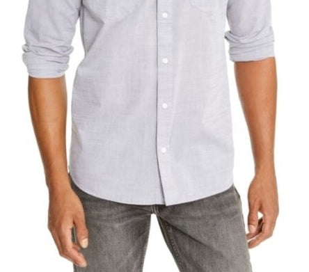 Camisa Levi's Darrow Masculina Cinza Tamanho X-G