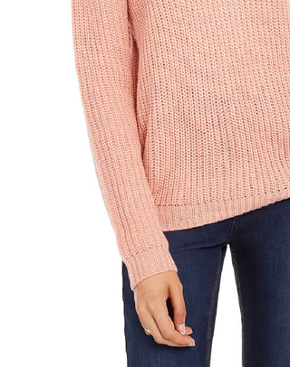 Suéter Ultra Flirt Juniors com cadarço nas costas laranja extragrande