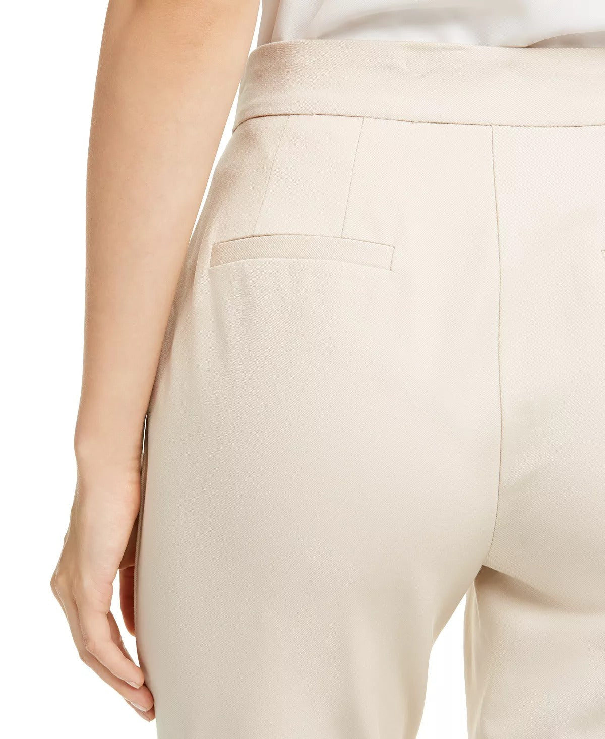 Calça skinny Alfani feminina Petite Comfort-Waist preta, tamanho 2 Petite