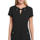 Vestido Tommy Hilfiger Scuba Crepe com Bolso e Grommet, Feminino, Preto, Tamanho 10