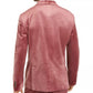 Blazer de veludo grande e alto masculino INC International Concepts, vermelho, tamanho 4Xlt