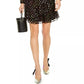 Vestido curto feminino com estampa arco-íris e jacquard, preto, tamanho XX-G, da INC International Concepts