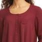 Blusa feminina estilo swing pequena vinho tamanho PS
