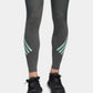Calça legging feminina Adidas verde cintura alta esportiva tamanho XX-G