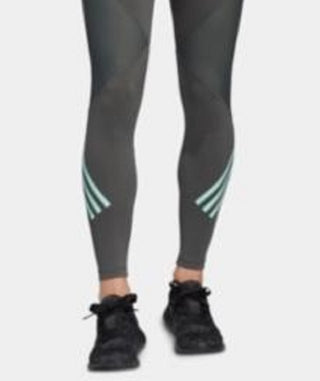 Adidas Women's Green High Waist Active Wear Leggings Green Size XX-Large