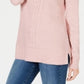 Karen Scott Suéter Feminino de Tricô com Painel Rosa Tamanho XS