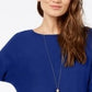 Suéter feminino INC International Concepts azul tamanho X-G