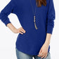Suéter feminino INC International Concepts azul tamanho X-G
