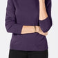 Karen Scott Suéter Feminino Petite Luxsoft Gola Alta Roxo Tamanho PS/M