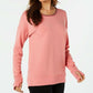 Blusa de ioga fitness feminina Ideology rosa tamanho XXL