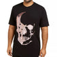 Camiseta masculina grande e alta com lantejoulas e caveira da INC International Concepts, preta, tamanho 4XLT