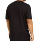 Camiseta masculina grande e alta com lantejoulas e caveira da INC International Concepts, preta, tamanho 4XLT