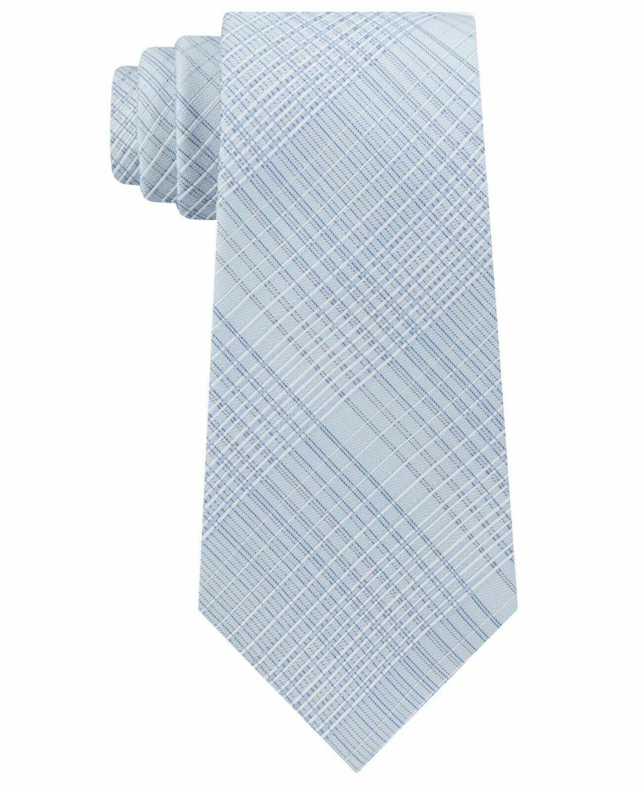 Gravata Calvin Klein Masculina Hi-Ridge Silk Slim Azul Tamanho Único