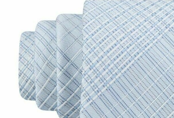Gravata Calvin Klein Masculina Hi-Ridge Silk Slim Azul Tamanho Único