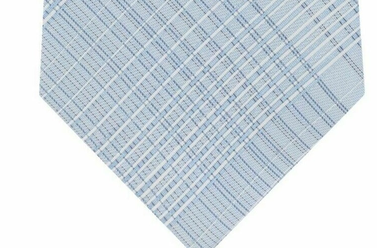 Gravata Calvin Klein Masculina Hi-Ridge Silk Slim Azul Tamanho Único