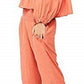 Blusa feminina de manga comprida com decote redondo e joia Free People, tamanho XS