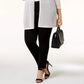 Cardigan Alfani Feminino Plus Illusion-Stripe Azul Tamanho 4X
