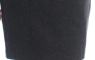 Saia lápis feminina Alfani com cós elástico cinza tamanho grande