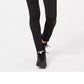 Leggings Material Girl Active Juniors com amarração frontal, preta, tamanho médio