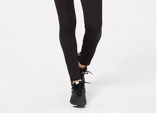 Leggings Material Girl Active Juniors com amarração frontal, preta, tamanho médio