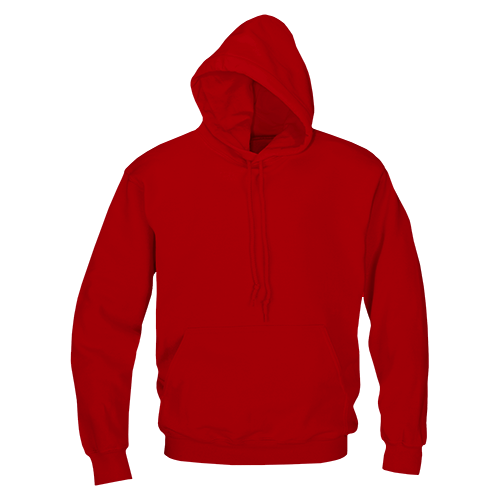 Moletom com capuz Rebellious One Juniors, tamanho P, vermelho