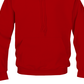 Moletom com capuz Rebellious One Juniors, tamanho P, vermelho