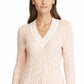 Suéter Ralph Lauren Cricket Feminino Rosa Tamanho P