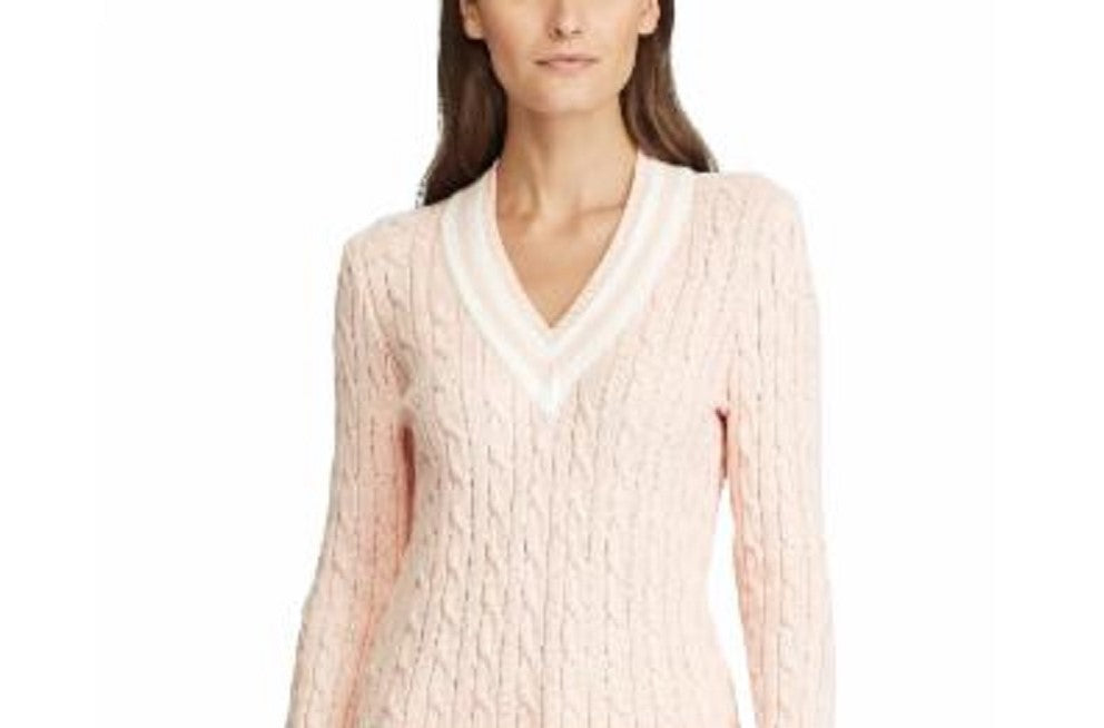 Suéter Ralph Lauren Cricket Feminino Rosa Tamanho P