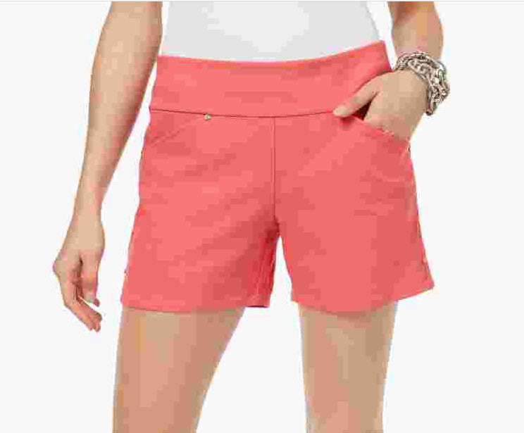 INC International Concepts Shorts Curvy Feminino Rosa Tamanho 0